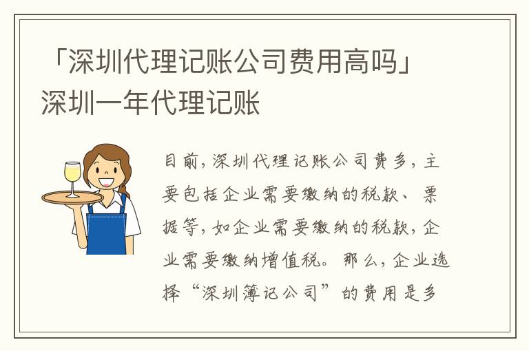 「深圳代理記賬公司費(fèi)用高嗎」深圳一年代理記賬