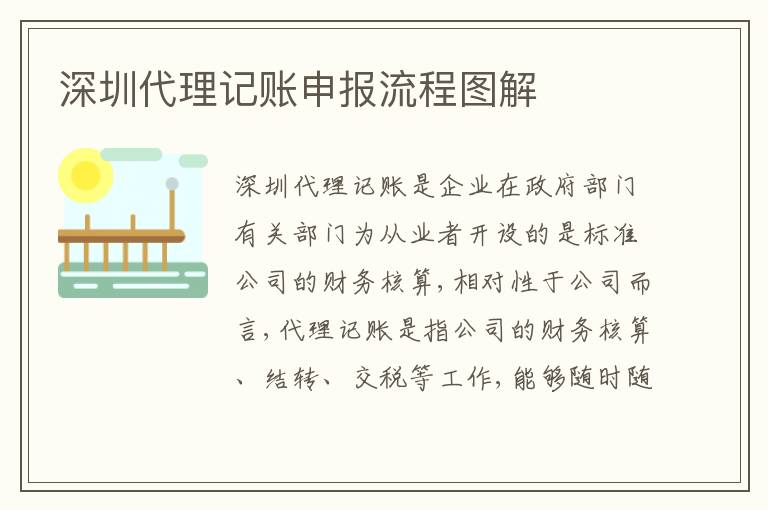 深圳代理記賬申報流程圖解